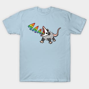 screams in gay T-Shirt